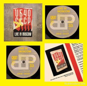 Dischi in vinile: UB40 - CCCP - Live In Moscow 1987 - Cherry Oh Baby, 1ª EDIC ORG, TODO IMPECABLE